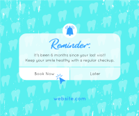 Dental Checkup Reminder Facebook Post Design