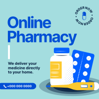 Online Pharmacy Instagram post Image Preview