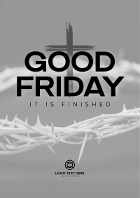 Easter Good Friday Poster Image Preview