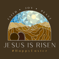 Jesus is Risen Instagram Post Design