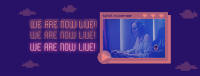 Gaming Livestream Facebook cover Image Preview
