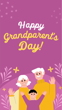 World Grandparent's Day Instagram Story Design