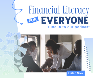 Financial Literacy Podcast Facebook post Image Preview