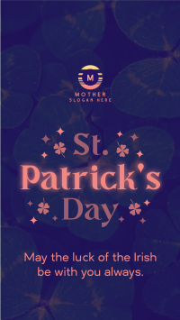 Sparkly St. Patrick's Instagram Story Design