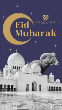 Eid Mubarak Tradition Facebook Story Design