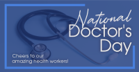 Celebrate National Doctors Day Facebook ad Image Preview