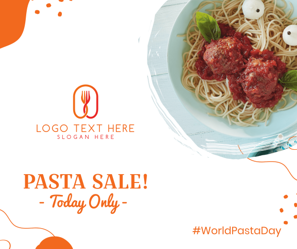 Fun Pasta Sale Facebook Post Design Image Preview