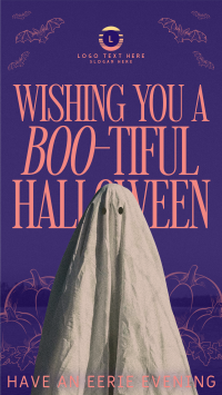 Modern Nostalgia Halloween Greeting Instagram Reel Preview