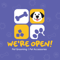 Pet grooming shop open today