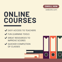 Online Courses Instagram Post Design