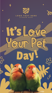 Avian Pet Day TikTok Video Design