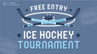 Ice Hockey Tournament Facebook event cover Image Preview