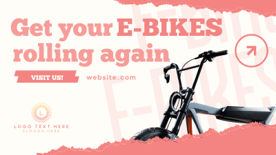 Rolling E-bikes Facebook Event Cover Image Preview