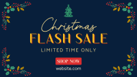 Christmas Flash Sale Facebook event cover Image Preview