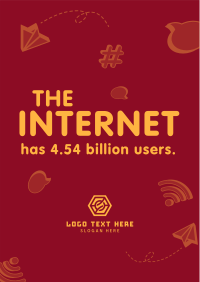 Internet Facts Flyer Image Preview