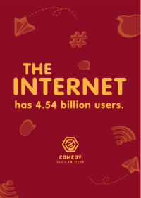 Internet Facts Flyer Image Preview