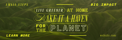 Earth Day Environment Twitter header (cover) Image Preview