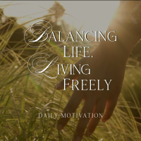 Balanced Life Motivation Linkedin Post Image Preview