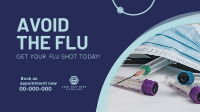 Get Your Flu Shot Facebook Event Cover Design