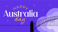 Australia Harbour Bridge Facebook event cover Image Preview