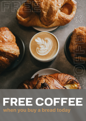 Bread and Coffee Poster Image Preview