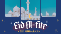 Modern Eid Al Fitr Facebook Event Cover Design