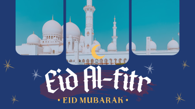 Modern Eid Al Fitr Facebook event cover Image Preview