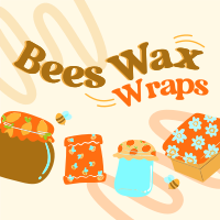 Beeswax Wraps Instagram Post Design