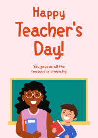 Teachers Event Poster Image Preview