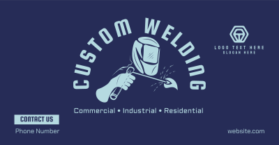 Custom Welding Works Facebook ad Image Preview