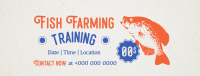 Fish Farming Training Facebook cover Image Preview