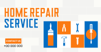 Home Repair Service Facebook Ad Design