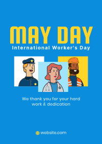 Hey! May Day! Poster Design