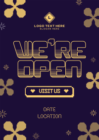 Pixel Tech Open Poster Preview