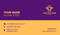 Golden Eagle Crest Business Card Brandcrowd Business Card Maker