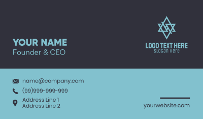 Divided Business Card Image Preview