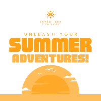 Minimalist Summer Adventure Instagram post Image Preview
