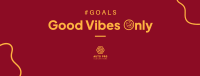 Good Vibes Only Facebook cover Image Preview