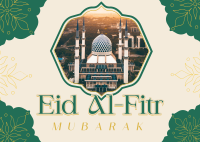 Celebrate Eid Together Postcard Design