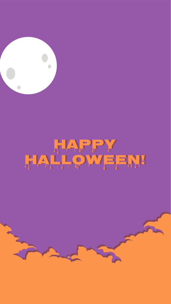 Happy Halloween Instagram Story Design Image Preview