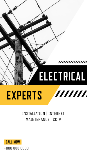 Electrical Experts Instagram story Image Preview