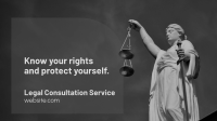Legal Consultation Service Facebook Event Cover Design