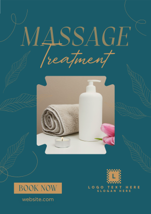 Body Massage Service Flyer Image Preview
