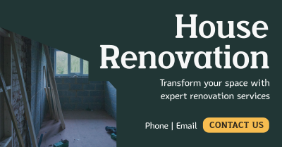 Simple Home Renovation Facebook ad Image Preview