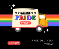 World Pride Sydney Promo Facebook Post Design