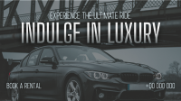 Luxury Car Rental Facebook event cover Image Preview