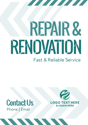 Repair & Renovation Flyer Image Preview