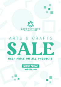 Art Supply Clearance Flyer Image Preview