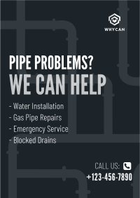 Need a Plumber? Flyer Image Preview
