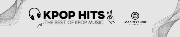 Kpop Hits SoundCloud Banner Design Image Preview